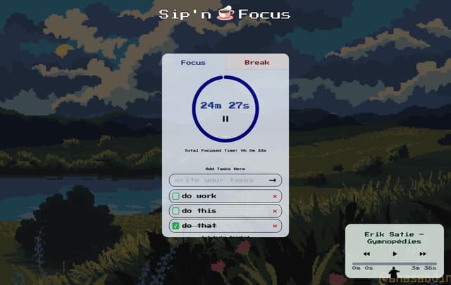 To Do & Timer & Tunes 